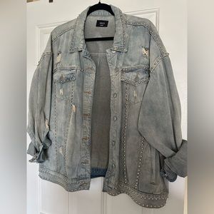 Vici rhinestone Jean jacket